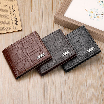 Men's Driver's License Integrated Card Multifunctional Wallet