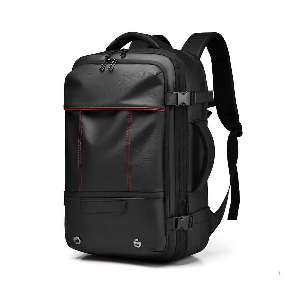 Large Capacity Expansion Multifunctional Vacuum Compression Backpack For Men