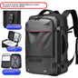 Large Capacity Expansion Multifunctional Vacuum Compression Backpack For Men